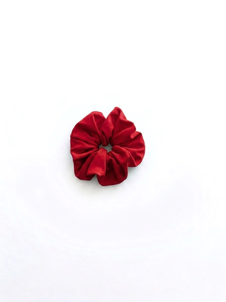 Scrunchie vermelho
